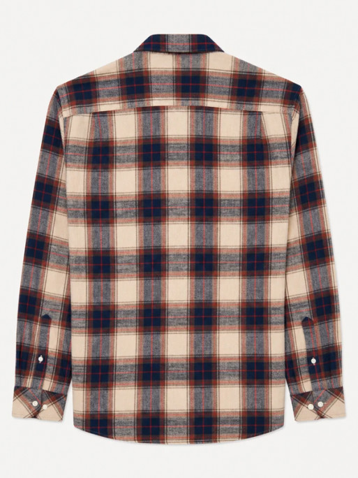Chemise à carreaux Brushed FW26 Serge Blanco