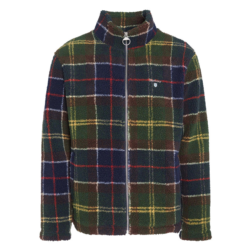 Veste polaire Tartan Sherpa FW26 Barbour