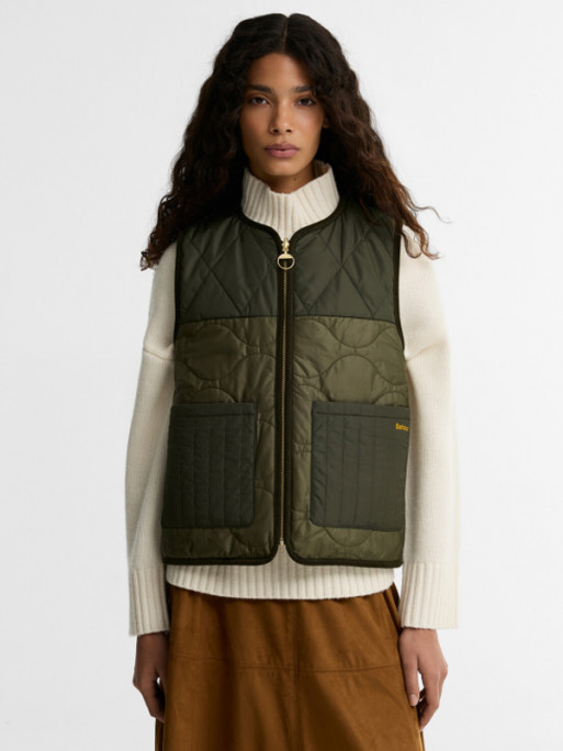 Gilet réversible Nunwell femme FW26 Barbour