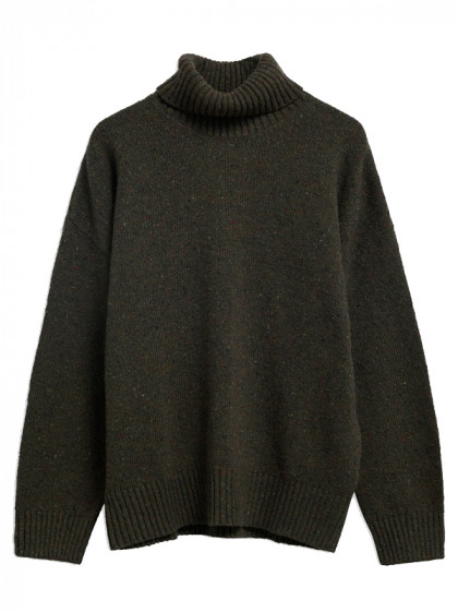 Pull col roulé Stanford Fleck femme FW26 Barbour