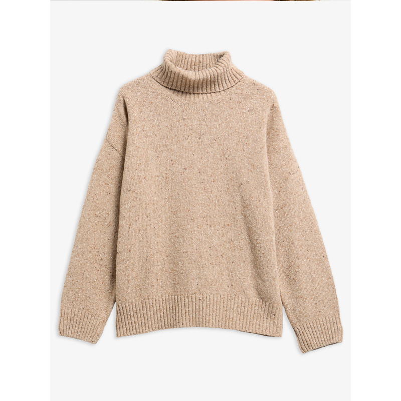 Pull col roulé Stanford Fleck femme FW26 Barbour