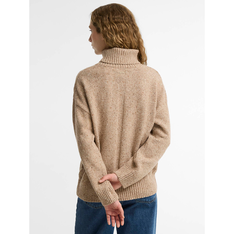Pull col roulé Stanford Fleck femme FW26 Barbour