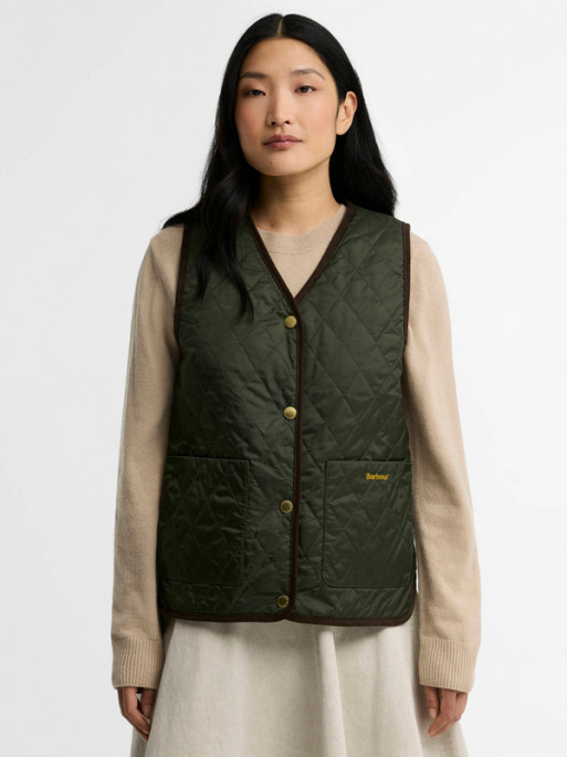 Gilet réversible Icons Tartan femme FW26 Barbour
