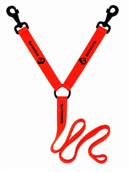 Laisse avec accouple Pro Somlys Dog