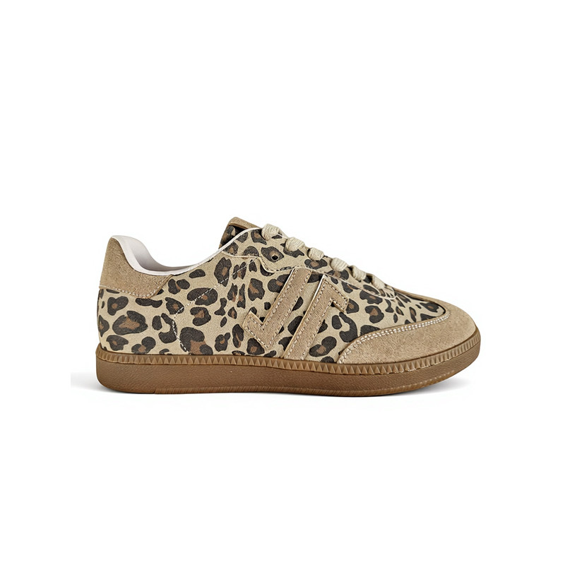 Baskets CL100 beige FW26 femme Cl11 Sneakers