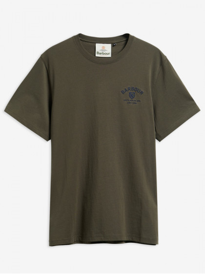 T-shirt Tartan Crest Tailored FW26 Barbour