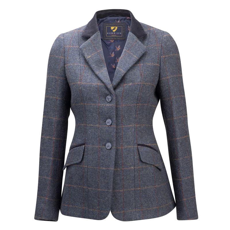 Veste d'équitation en tweed Saratoga