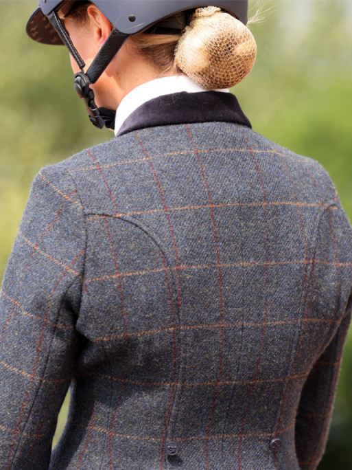 Veste d'équitation en tweed Saratoga