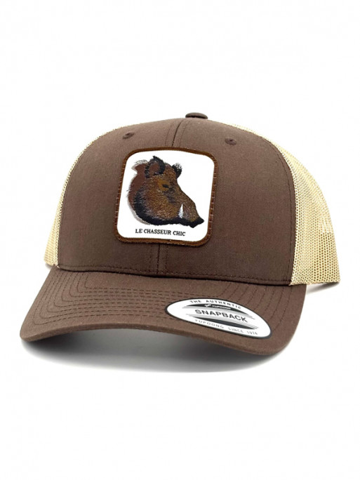 Casquette sanglier Le Chasseur Chic