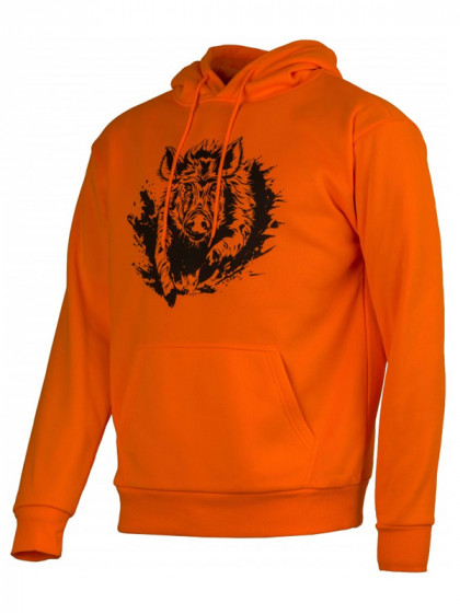 Sweat à capuche motif sanglier Treeland