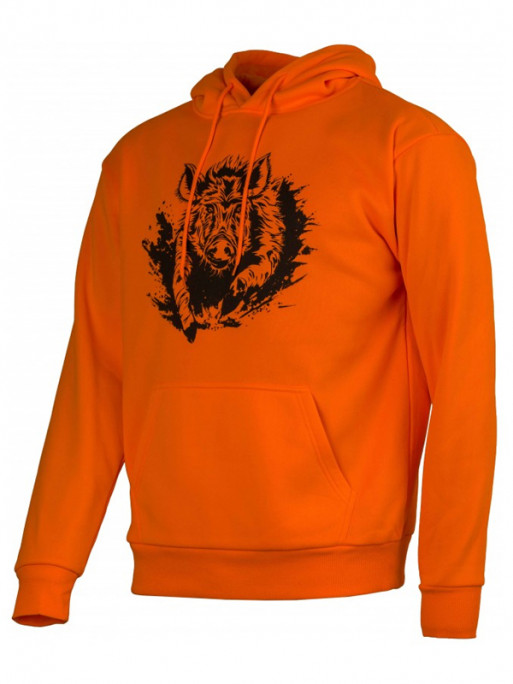 Sweat à capuche motif sanglier Treeland