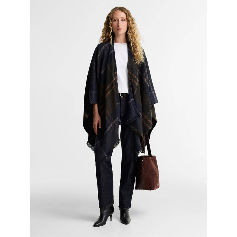 Poncho Blair Serape femme FW26 Barbour