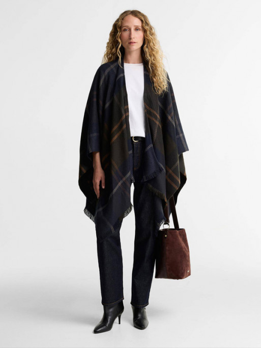 Poncho Blair Serape femme FW26 Barbour