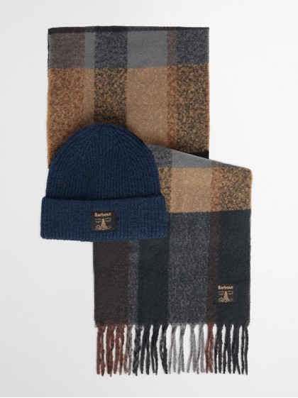 Coffret écharpe et bonnet Westerdale FW26 Barbour