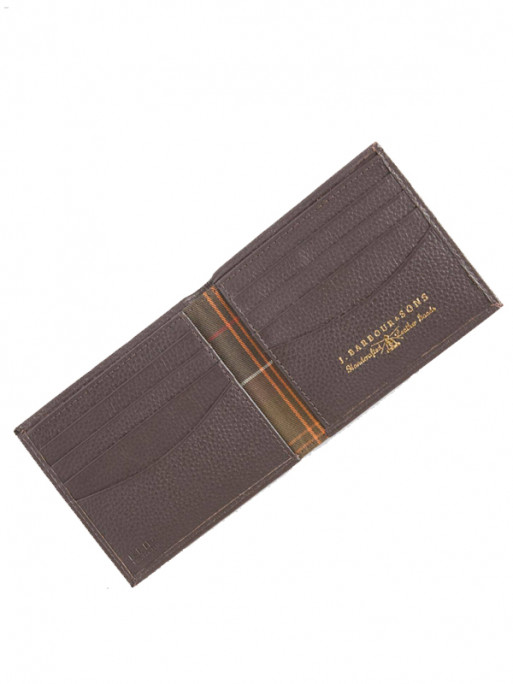 Portefeuille en cuir Amble Billford FW26 Barbour