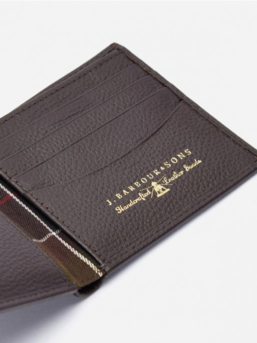 Portefeuille en cuir Amble Billford FW26 Barbour