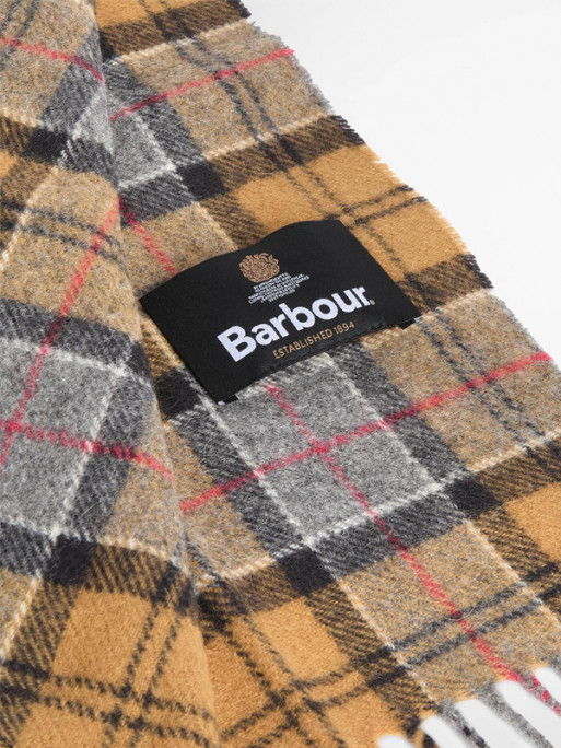 Echarpe en laine Tartan FW26 Barbour