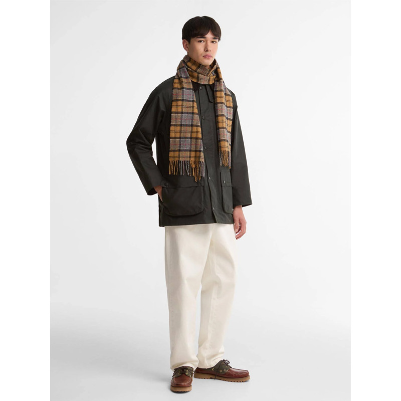 Echarpe en laine Tartan FW26 Barbour