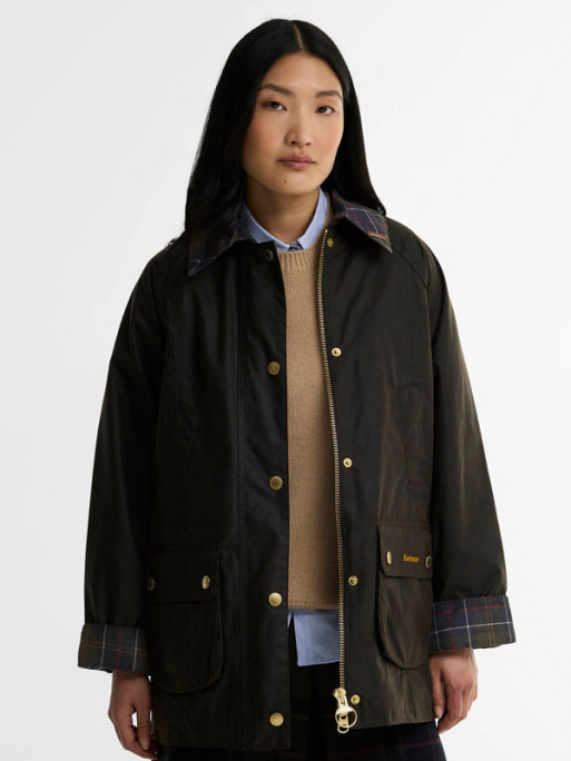 Veste cirée Icons Tartan Modern Beadnell femme FW26 Barbour