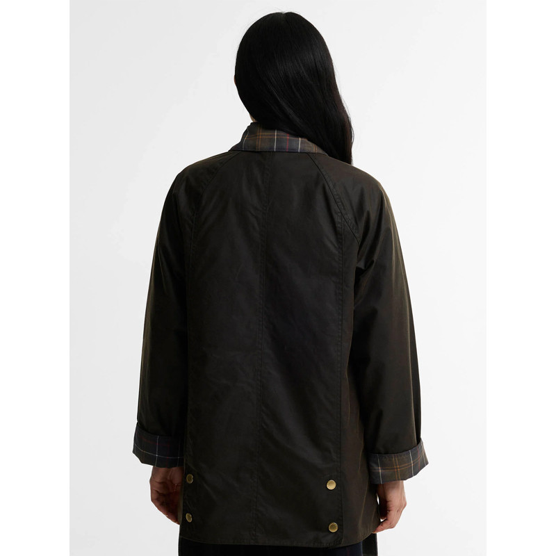 Veste cirée Icons Tartan Modern Beadnell femme FW26 Barbour