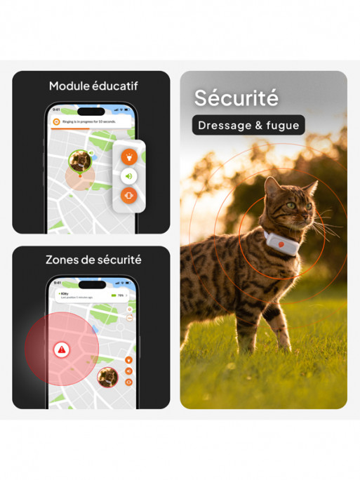 Collier Mini GPS chat Weenect
