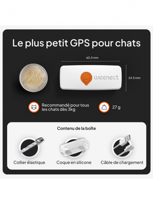 Collier Mini GPS chat Weenect