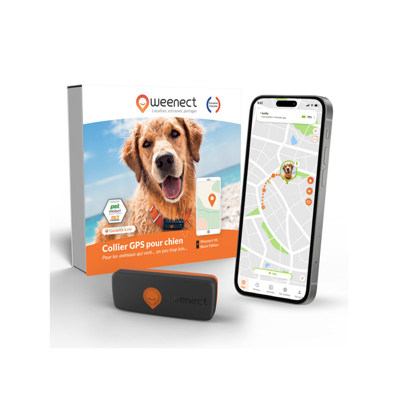 Traceur Mini GPS XS chien Weenect