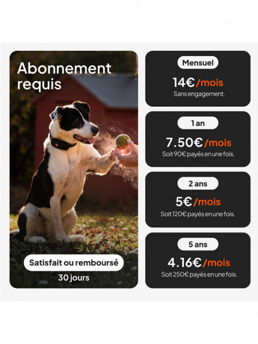 Traceur GPS XT chien Weenect