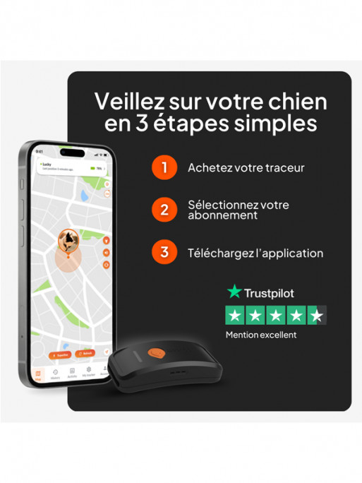 Traceur GPS XT chien Weenect