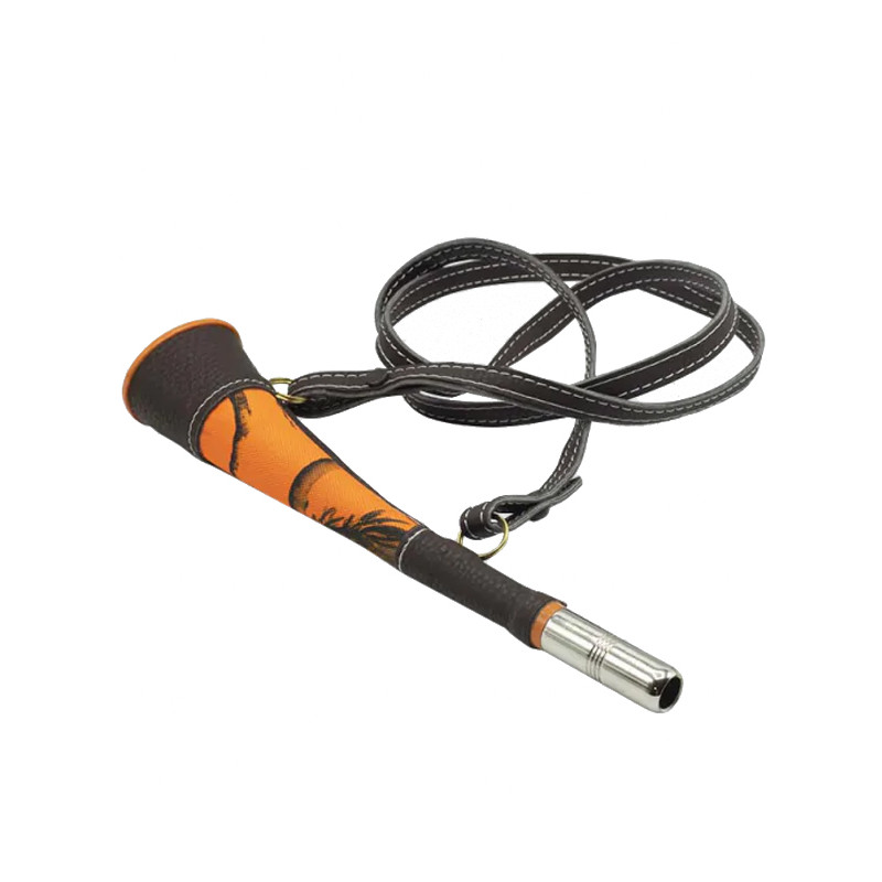 Corne pavillon laiton gainé 25cm Januel