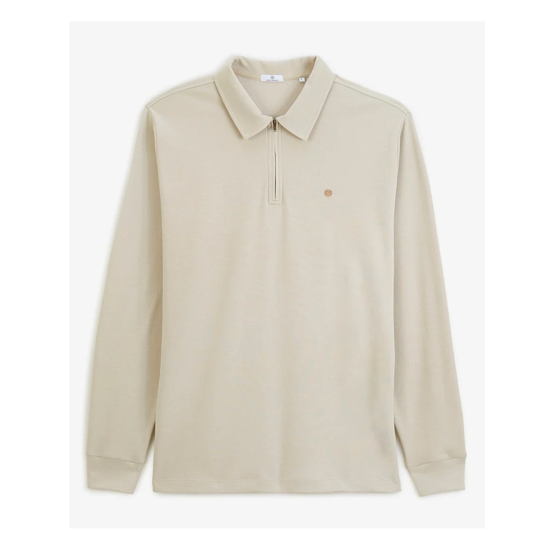 Polo zippé Interlock FW26 Serge Blanco