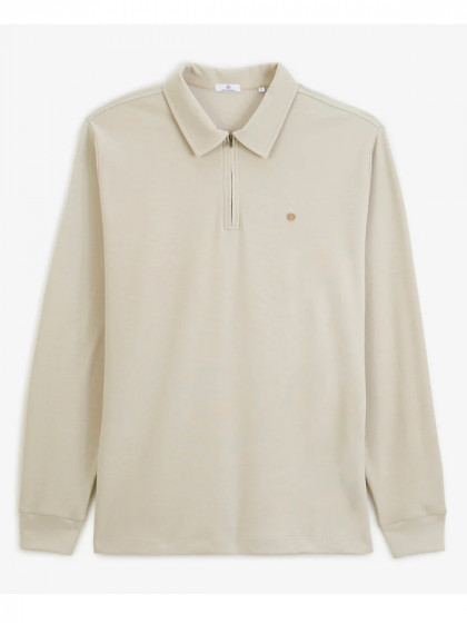 Polo zippé Interlock FW26 Serge Blanco