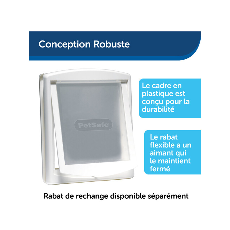 Porte Staywell 2 positions chats / petits chiens PetSafe