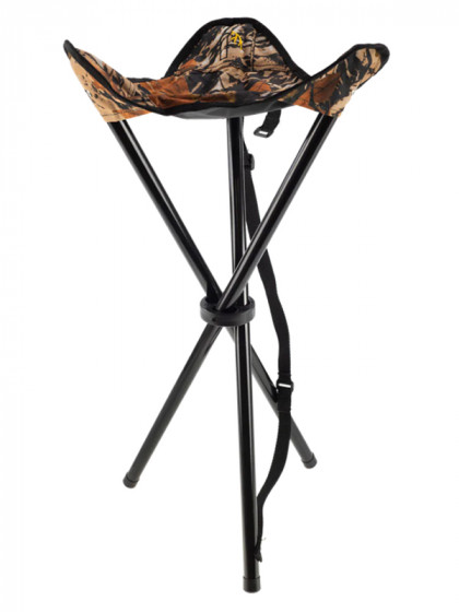 Siège trépied avec bretelle camo 60cm Januel
