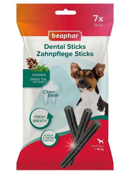 Bâtonnets dentaires pour petits chiens x7 Beaphar