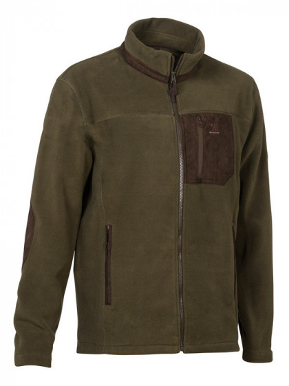 Blouson Polaire Cor Brodé kaki Percussion