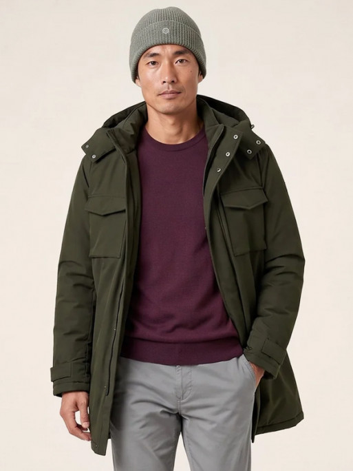 Bonnet côtelé en maille FW26 Serge Blanco