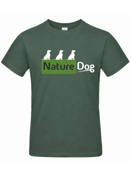 T-shirt 3 chiens assis Nature Dog