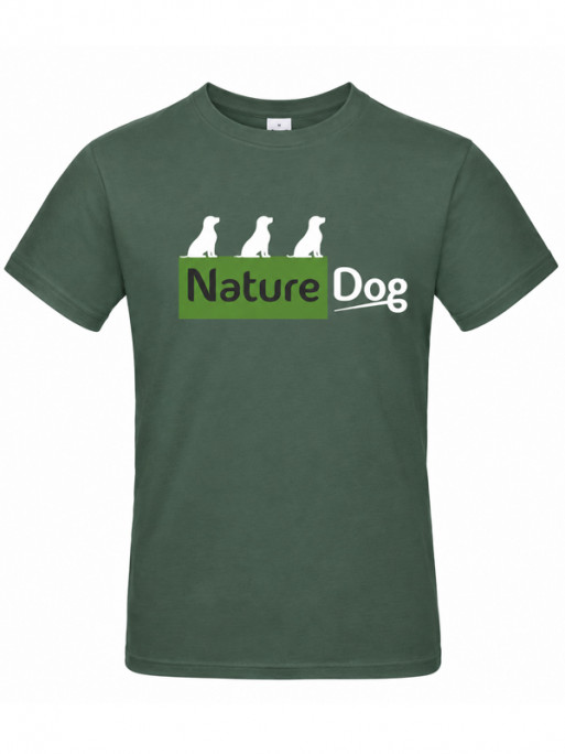 T-shirt 3 chiens assis Nature Dog