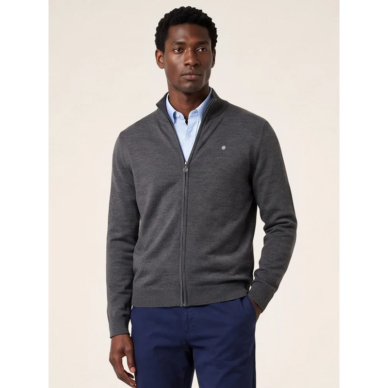 Gilet mérinos zip FW26 Serge Blanco