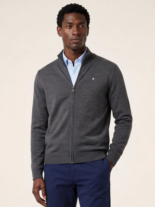 Gilet mérinos zip FW26 Serge Blanco