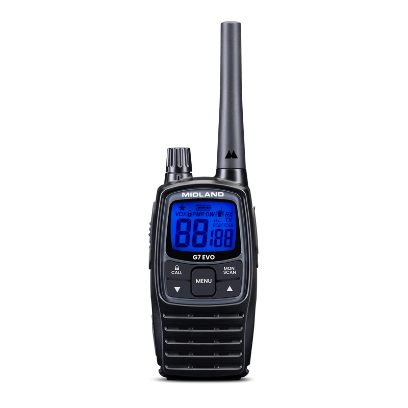 Lot de 2 Talkies-Walkies G7 Evo Midland