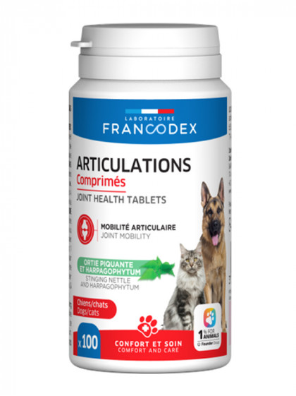 Comprimés Articulations x100 chien et chat Francodex