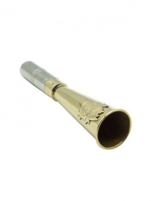 Corne d'appel laiton motif sanglier 12cm Januel