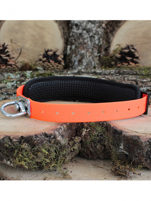 Collier PVC rembourré chien de sang Made In France CaniHunt
