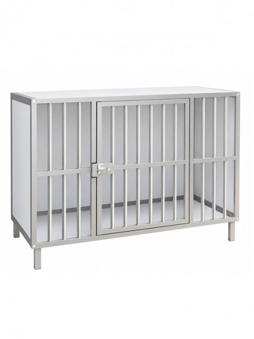 Caisse de nuit large sur pieds Braveur