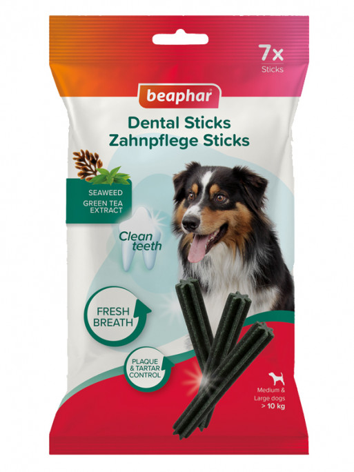 Bâtonnets dentaires M/L x7 182g Beaphar