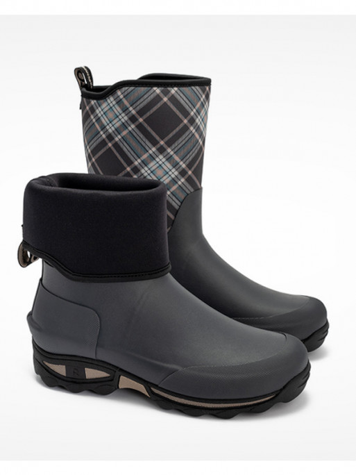 Bottes Clean Garden RouchetteBottes Clean Garden Plaid Rouchette