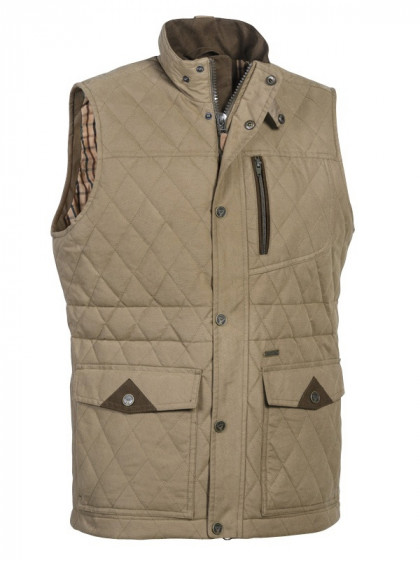 Gilet matelassé Ares Tabac Club Interchasse
