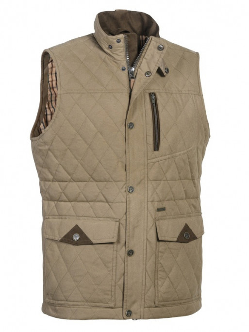 Gilet matelassé Ares Tabac Club Interchasse